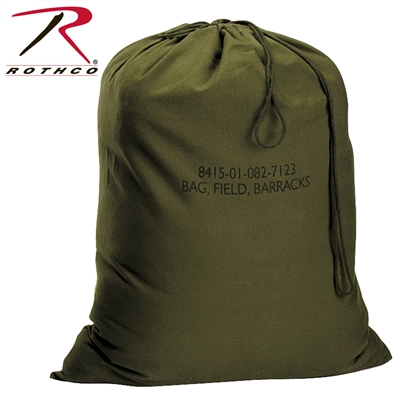 Rothco G.I. Type Canvas Barracks Bag - OD Green