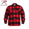Rothco Fleece Lined Flannel Shirt - Red