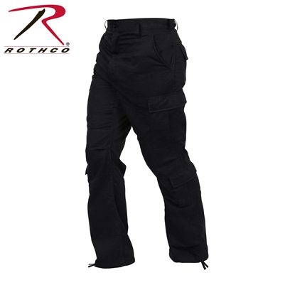 Rothco Vintage Paratrooper Fatigue Pants - Black - 2XL