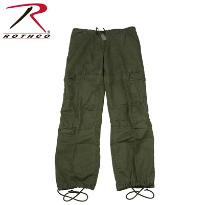 Rothco Women's Vintage Paratrooper Fatigue Pants - Olive Drab