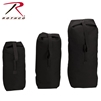 Rothco Heavyweight Top Load Canvas Duffle Bag 25x42 - Black