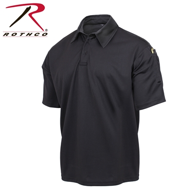 Rothco Tactical Performance Polo - Black - Large