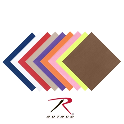 Rothco Solid Color Bandanas