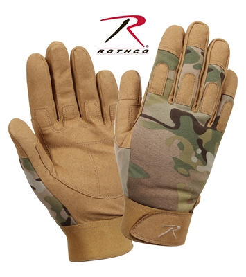 Rothco Lightweight All Purpose Duty Gloves - Multicam