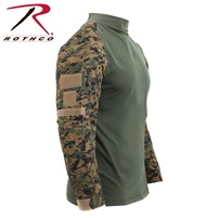 Rothco Tactical Airsoft Combat Shirt - Desert Digi