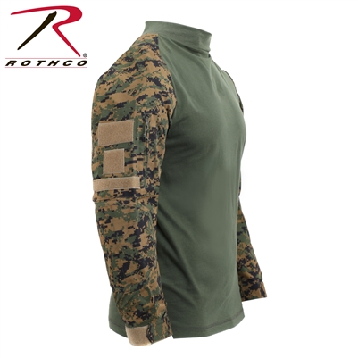Rothco Tactical Airsoft Combat Shirt - Desert Digi
