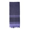 A Rothco lightweight shemagh in purple.