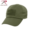 Rothco Tactical Operator Cap With US Flag - Olive Drab