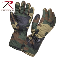 Rothco Extra Long Insulated Gloves - Woodland