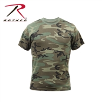 Rothco Vintage Camo T-Shirt - Woodland - 3XL