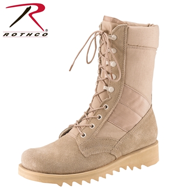 Rothco Ripple Sole Jungle Boots - Desert Tan