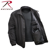 Rothco 3 Season Concealed Carry Jacket - Black 2XL