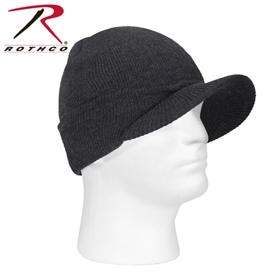 Rothco Deluxe Acrylic Jeep Cap - Charcoal
