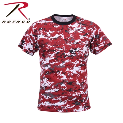 Rothco Digital Camo T-Shirt - Red