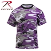 Rothco Colored Camo T-Shirt - Ultra Violet