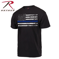 Rothco Thin Blue Line Flag T Shirt
