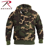 Rothco Thermal Lined Hooded Sweatshirt - Camo - 3XL