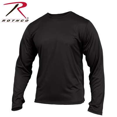 Rothco Gen III Silk Weight Underwear Top - Black