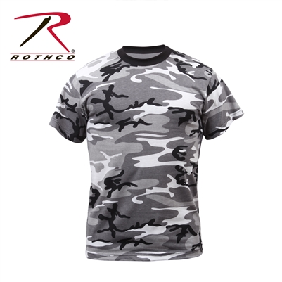 Rothco Colored Camo T-Shirt - City