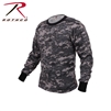 Rothco Long Sleeve Digital Camo T-Shirt - Subdued Urban