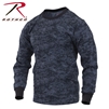 Rothco Long Sleeve Digital Camo T-Shirt - Midnight - 3XL