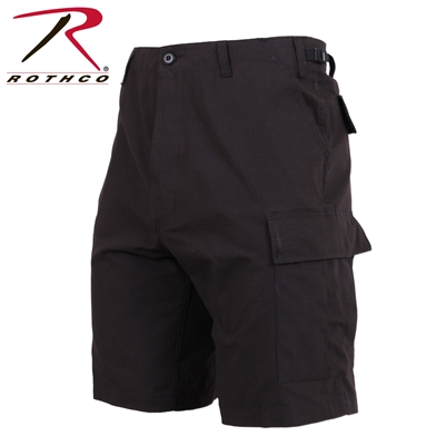 Rothco Rip-Stop BDU Shorts - Black