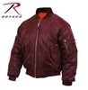 Rothco MA-1 Flight Jacket-Maroon