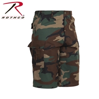 Rothco Long Length Camo BDU Short - Woodland - 2XL