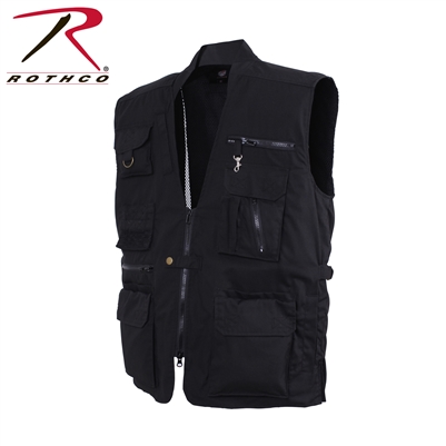 Rothco Plainclothes Concealed Carry Vest - Black - 2XL