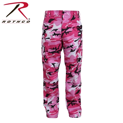 Rothco Color Camo Tactical BDU Pant - Pink Camo