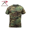 Rothco Camo T-Shirt - Woodland