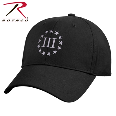 Rothco Three Percenter Deluxe Low Profile Cap