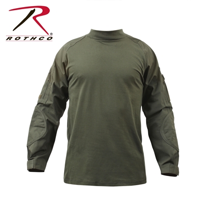 Rothco Military FR NYCO Combat Shirt - Woodland Digital