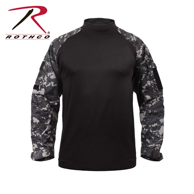Rothco Military NYCO FR Fire Retardant Combat Shirt - Subdued Urban Digital Camo