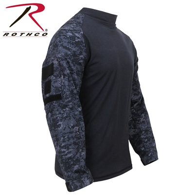 Rothco Military FR NYCO Combat Shirt - Midnight