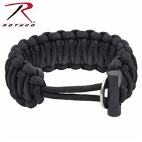 Rothco Paracord Bracelet With Fire Starter