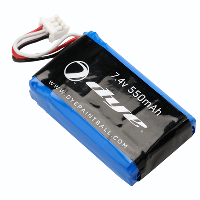 Replacement lithium ion battery pack for Dye markers. Part number R95661001.