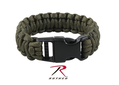 Rothco Deluxe Paracord Bracelets - Olive