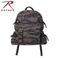 Rothco Jumbo Vintage Canvas Backpack - Tiger Stripe