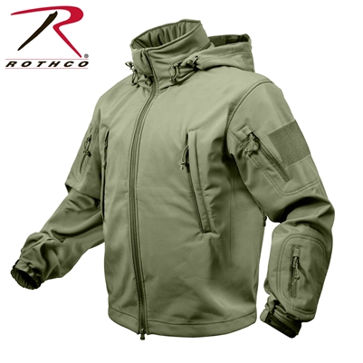 Rothco Special Ops Tactical Soft Shell Jacket - Olive - 3XL