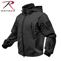 Rothco Special Ops Tactical Soft Shell Jacket - Black - 3XL