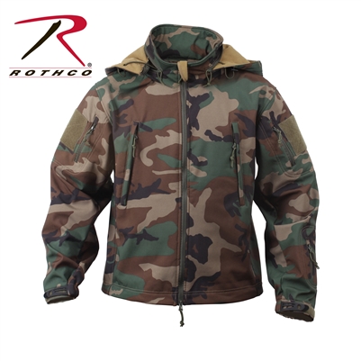 Rothco Special Ops Tactical Soft Shell Jacket - Woodland