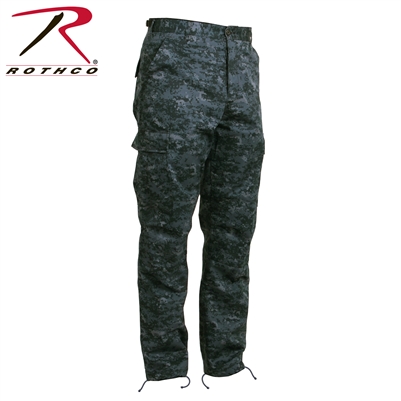 Rothco Digital Camo Tactical BDU Pants - Midnight Blue