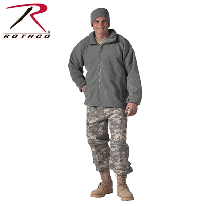 Rothco Military ECWCS Polar Fleece Jacket / Liner - Foliage Green