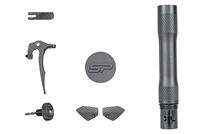 A grey color accent kit for Shocker ERA paintball markers.