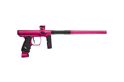 A dust pink Shocker AMP paintball marker.