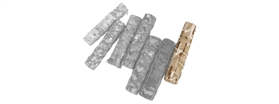 TMC 22cm Nylon Airsoft Suppressor Cover - Desert Camo