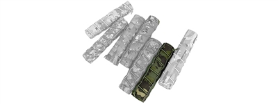 TMC 22cm Nylon Airsoft Suppressor Cover - Tropic Camo