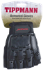 Tippmann Armored Half-Finger Paintball Gloves - Black