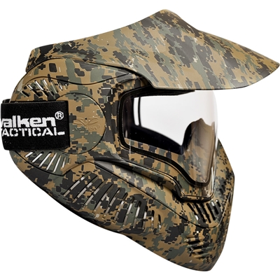 Valken Paintball MI-7 Goggle/Mask with Dual Pane Thermal Lens - Marpat Camo